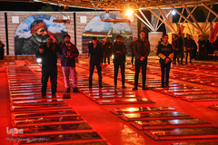 مراسم شب قدر در گلزار شهدای وادی رحمت تبریز