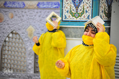 احیای شب بیست‌و‌یکم ماه رمضان در حرم علی‌بن‌مهزیار اهوازی