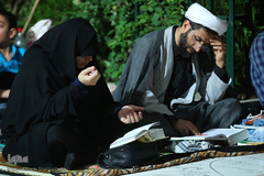 احیای شب قدر در گلزار شهدای قم