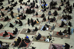 مراسم احیای شب بیست و سوم ماه رمضان در یزد