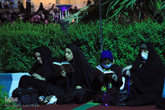 مراسم احیای شب بیست و سوم ماه رمضان در یزد