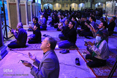 مراسم احیای شب بیست و سوم ماه رمضان در یزد