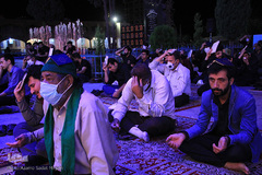 مراسم احیای شب بیست و سوم ماه رمضان در یزد