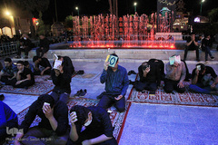 مراسم احیای شب بیست و سوم ماه رمضان در یزد