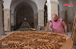 آغاز عملیات ترمیم مسجد اموی حلب