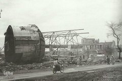 فلکه شهدا، خیابان چهل متری. عکاس: ناشناس
