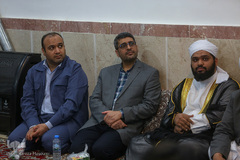 مراسم ختم قرآن در نماز تراویح نمازگزاران اهل تسنن مشهد