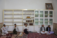 مراسم ختم قرآن در نماز تراویح نمازگزاران اهل تسنن مشهد