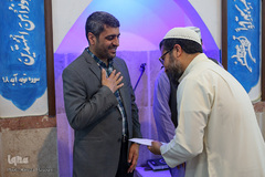 مراسم ختم قرآن در نماز تراویح نمازگزاران اهل تسنن مشهد