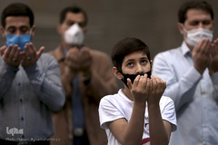 اقامه نماز عید سعید «فطر» به امامت حجت‌الاسلام والمسلمین مصطفی رستمی، رئیس نهاد نمایندگی مقام معظم رهبری در دانشگاه ها در مسجد دانشگاه تهران