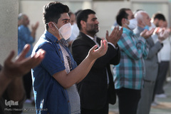 اقامه نماز عید سعید «فطر» به امامت حجت‌الاسلام والمسلمین مصطفی رستمی، رئیس نهاد نمایندگی مقام معظم رهبری در دانشگاه ها در مسجد دانشگاه تهران