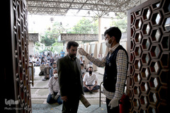 اقامه نماز عید سعید «فطر» به امامت حجت‌الاسلام والمسلمین مصطفی رستمی، رئیس نهاد نمایندگی مقام معظم رهبری در دانشگاه ها در مسجد دانشگاه تهران