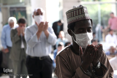 اقامه نماز عید سعید «فطر» به امامت حجت‌الاسلام والمسلمین مصطفی رستمی، رئیس نهاد نمایندگی مقام معظم رهبری در دانشگاه ها در مسجد دانشگاه تهران