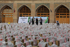 مرحله سوم توزیع کمک های مومنانه در قزوین