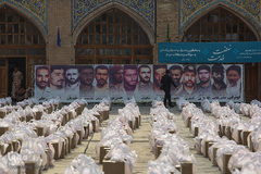 مرحله سوم توزیع کمک های مومنانه در قزوین