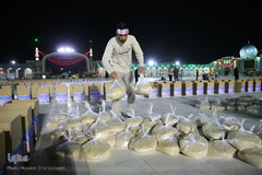 تهیه و توزیع ۱۰۰۰ بسته معیشتی بسیج دانشجویی قم