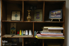 کارگاه هنری صحافی قرآن کریم حرم حضرت معصومه(س)