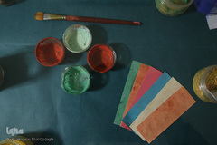 کارگاه هنری صحافی قرآن کریم حرم حضرت معصومه(س)