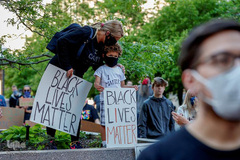 اعتراضات ضد نژادپرستی در پی قتل جرج فلوید، مرد سیاهپوست آمریکایی در شهرهای مختلف آمریکا