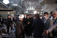 دومین مرحله رزمایش مساوات و همدلی ستاد اجرایی فرمان امام(ره) در مرقد مطهر حضرت امام خمینی(ره)