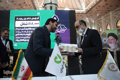 دومین مرحله رزمایش مساوات و همدلی ستاد اجرایی فرمان امام(ره) در مرقد مطهر حضرت امام خمینی(ره)