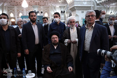 دومین مرحله رزمایش مساوات و همدلی ستاد اجرایی فرمان امام(ره) در مرقد مطهر حضرت امام خمینی(ره)