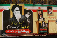 بزرگداشت امام خمینی(ره) در مدرسه فیضیه