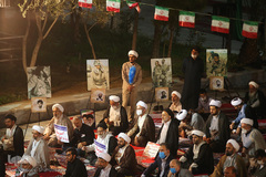 بزرگداشت امام خمینی(ره) در مدرسه فیضیه