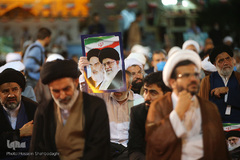 بزرگداشت امام خمینی(ره) در مدرسه فیضیه