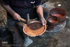 هنر چکش کاری روی مس
