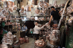 هنر چکش کاری روی مس