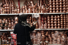 هنر چکش کاری روی مس