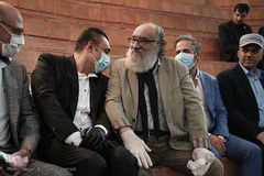 داریوش ارجمند، پیشکسوت تلویزیون و سینما در آیین نکوداشت روز ملی فرهنگ پهلوانی و ورزش زورخانه ای