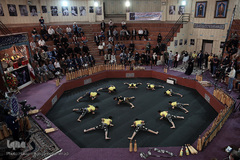 آیین نکوداشت روز ملی فرهنگ پهلوانی و ورزش زورخانه ای در زورخانه شهید سپهبد، حاج قاسم سلیمانی