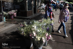 بازار گل شهید محلاتی در روز ملی گل