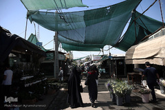 بازار گل شهید محلاتی در روز ملی گل