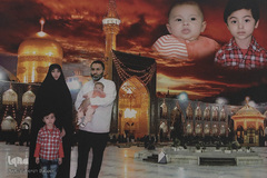 دیدار با خانواده شهید تقوی