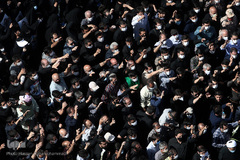 مراسم تشییع پیکر مطهر شهید مدافع حرم «جواد الله‌کرم» در محله مهرآباد جنوبی