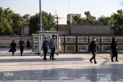 حرم علی بن مهزیار اهوازی در روزهای کرونایی