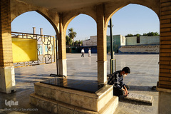 حرم علی بن مهزیار اهوازی در روزهای کرونایی