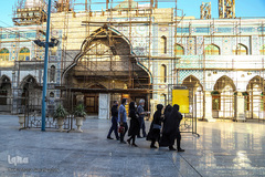 حرم علی بن مهزیار اهوازی در روزهای کرونایی