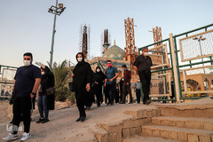 حرم علی بن مهزیار اهوازی در روزهای کرونایی