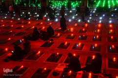 مراسم شب قدر در گلزار شهدای وادی رحمت تبریز