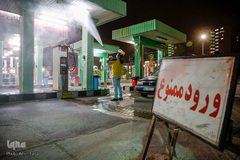 ضدعفونی كردن اماكن عمومی شيراز از سوی گروه‌های مردمی