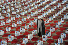 رزمایش مواسات و کمک مومنانه در اهواز