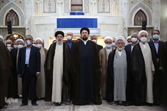 تجدید میثاق رئیس و کارکنان قوه قضائیه با آرمان های امام خمینی(ره)