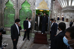 تجدید میثاق رئیس و کارکنان قوه قضائیه با آرمان های امام خمینی(ره)