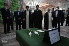 تجدید میثاق رئیس و کارکنان قوه قضائیه با آرمان های امام خمینی(ره)