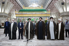 تجدید میثاق رئیس و کارکنان قوه قضائیه با آرمان های امام خمینی(ره)