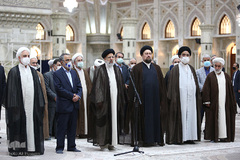 تجدید میثاق رئیس و کارکنان قوه قضائیه با آرمان های امام خمینی(ره)